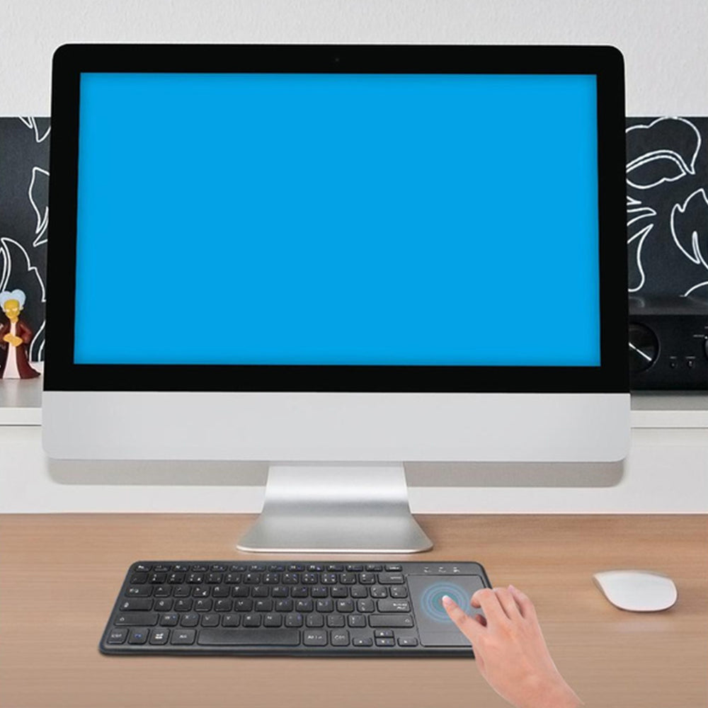 78 Keys 2.4G Wireless Mini Keyboard with Mouse Pad- Battery Operated_14