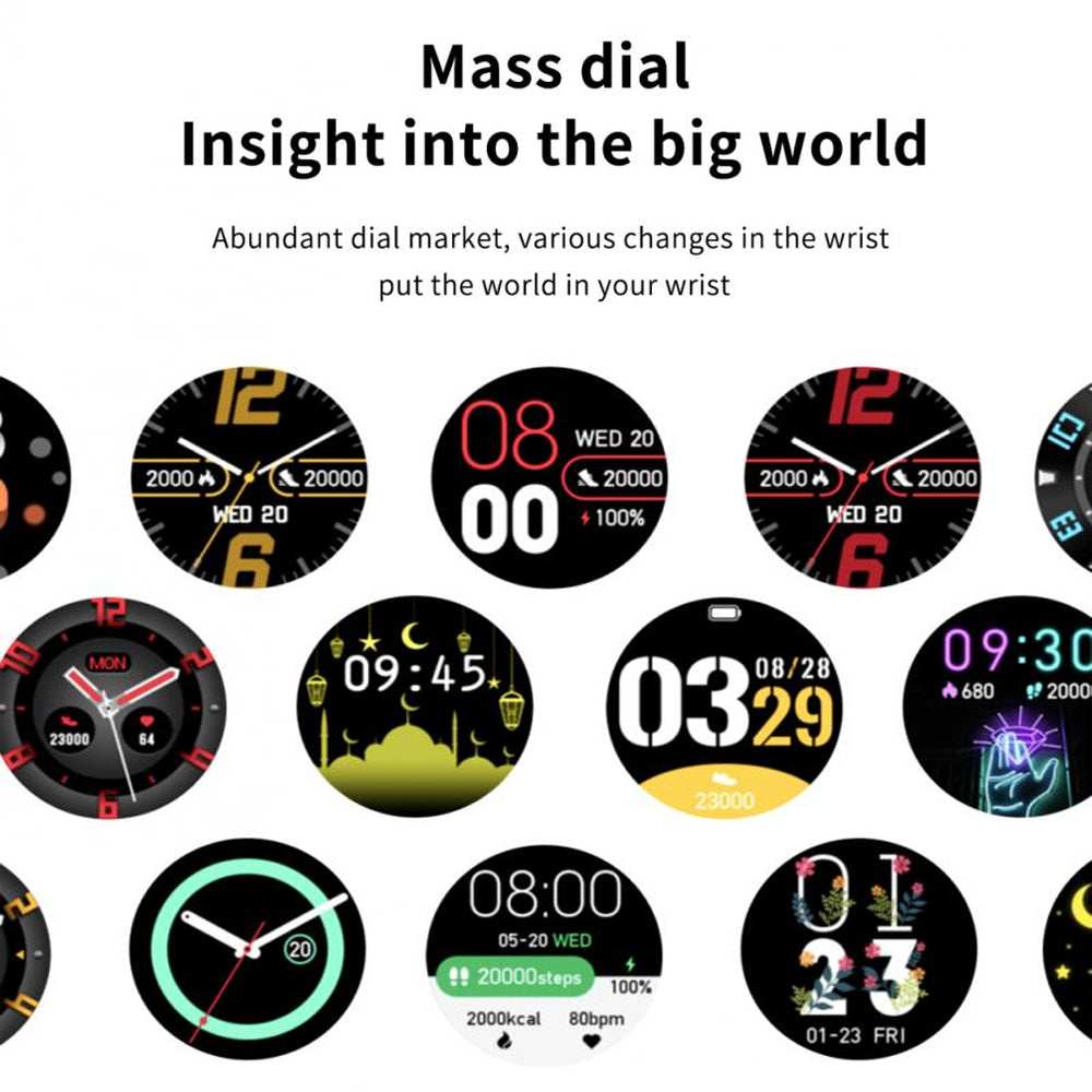 Full Touch Screen Activity and Health Monitor Smartwatch- Magnetic Charging_16