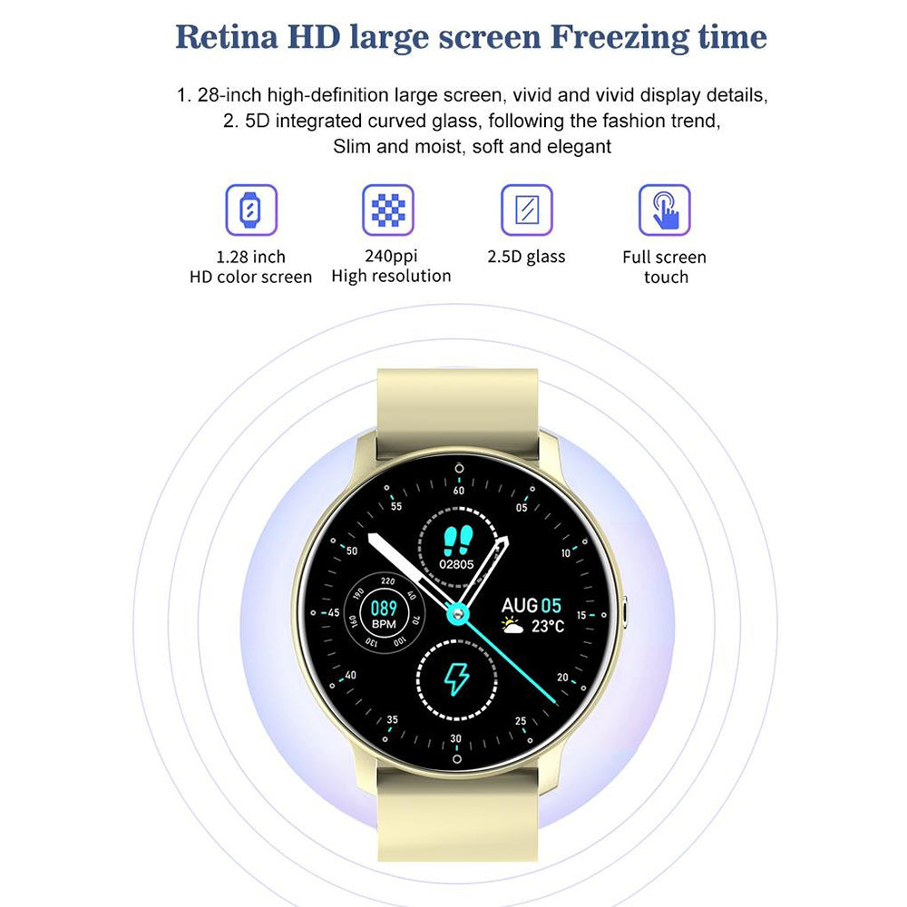 Full Touch Screen Activity and Health Monitor Smartwatch- Magnetic Charging_13