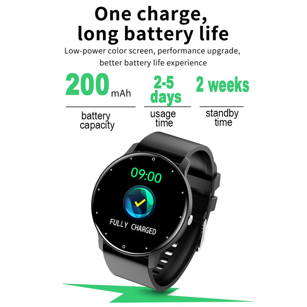 Full Touch Screen Activity and Health Monitor Smartwatch- Magnetic Charging_17