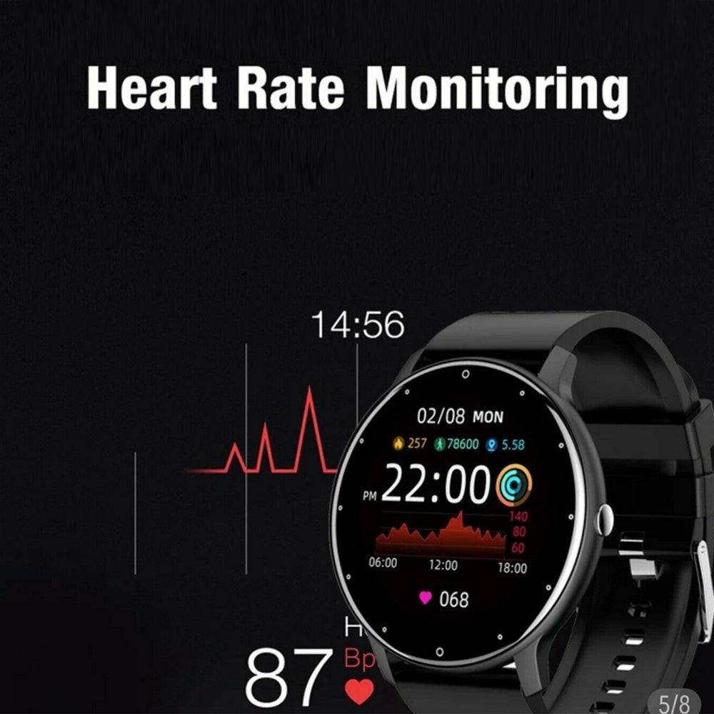 Full Touch Screen Activity and Health Monitor Smartwatch- Magnetic Charging_15