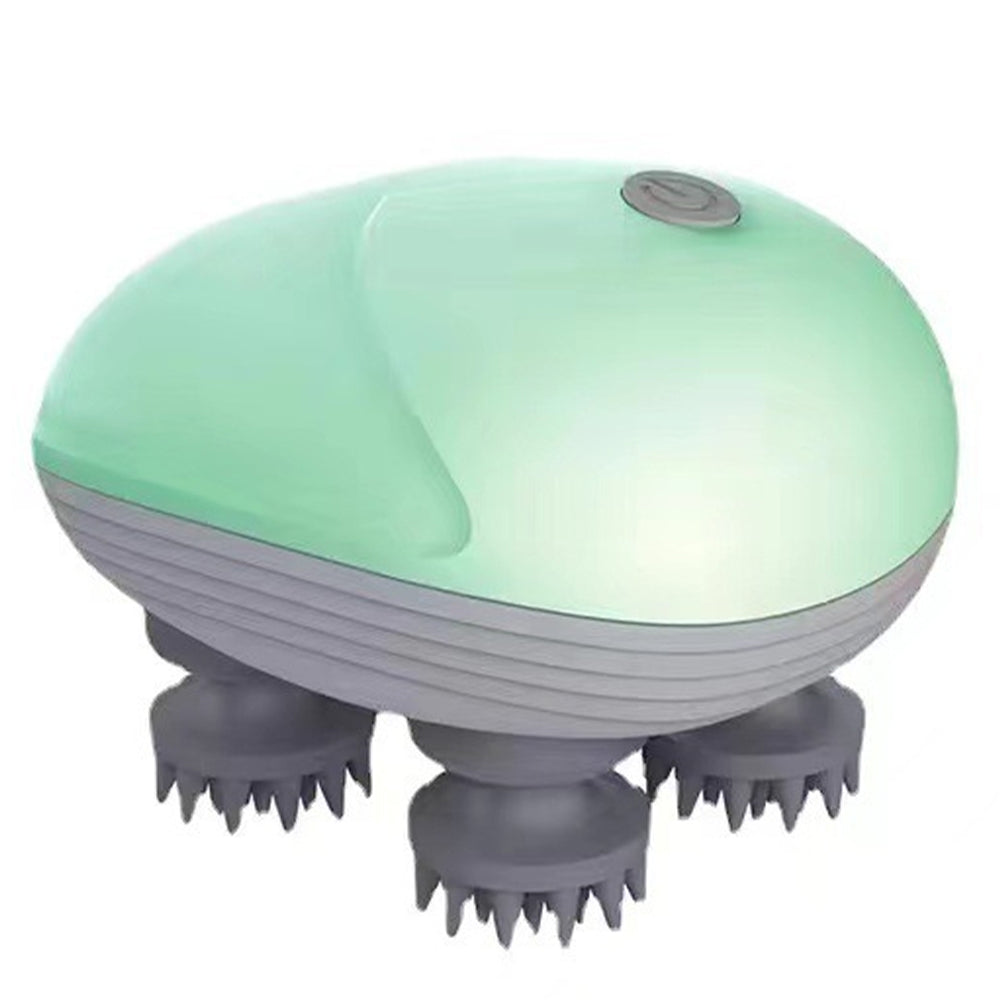 Mini Electric Scalp Massager Health Care Massage Kneading Vibrating Device- USB Rechargeable_1