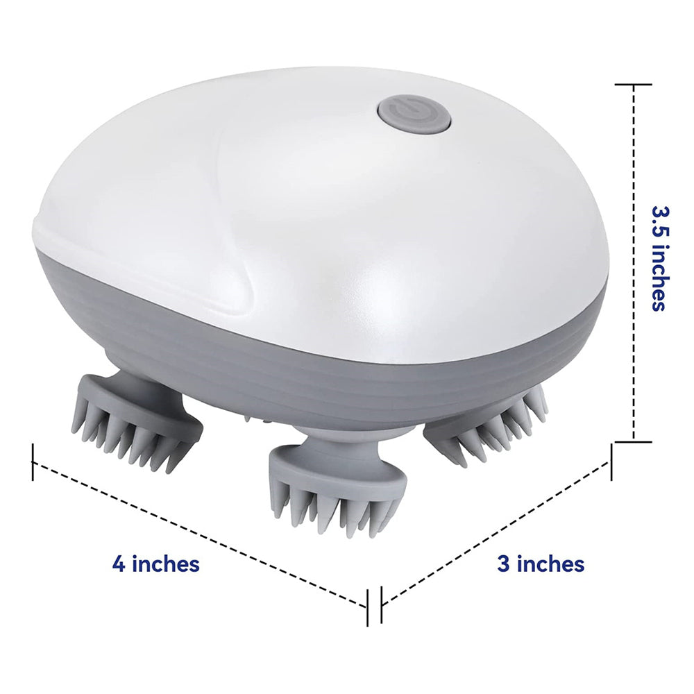 Mini Electric Scalp Massager Health Care Massage Kneading Vibrating Device- USB Rechargeable_4